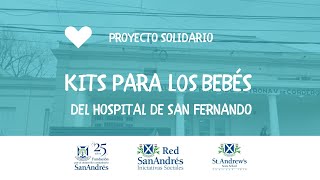 Solidaridad en Acción Kits para bebés del Hospital Petrona V de Cordero de San Fernando  2024 [upl. by Campagna337]