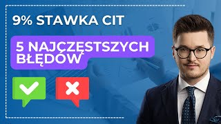 9 STAWKA CIT  5 najczęstszych BŁĘDÓW [upl. by Cram]