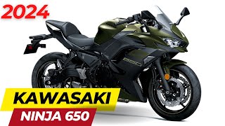 2024 KAWASAKI NINJA 650 LAUNCHED OVERSEAS [upl. by Glynn749]