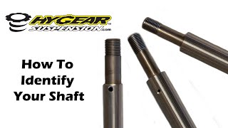 Hygear Suspension  How To Identify Your Shock Shaft [upl. by Lluj87]