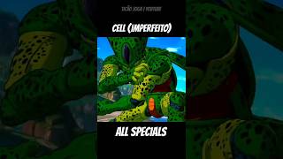 TODOS OS ESPECIAIS DO CELL 1° FORMA NO DRAGON BALL SPARKING ZERO [upl. by Lazor354]