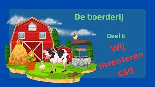 Bouw je eigen Boerderij  006 we investeren €50 [upl. by Ayerdna]