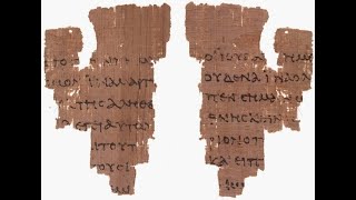 St John’s Fragment The Ryland’s Library Papyrus P52 Biblical Evidence [upl. by Anaz]