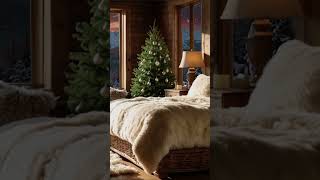 Winter Wonderland Cozy Snowy Mountain Cabin Tour [upl. by Yelyk]