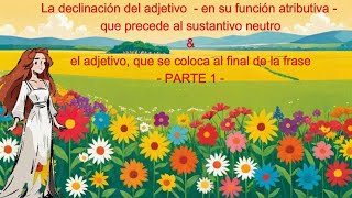 Describir en Alemán  Los Adjetivos de Sustantivo de Género Neutro  Parte 1  Frases de Ejemplo 🏵️ [upl. by Paley]