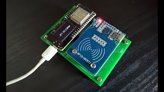 IoT RFID WiFI cashless payment system built with an ESP32 Nodejs MongoDB and Vuejs [upl. by Hsak]