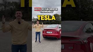 🚗 TESLA Un Error TREMENDO 🤯 [upl. by Garrot]