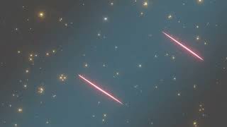 Red Purple Falling Stars Shooting Stars Motion Background Loop 4K Twinkling Star Background Video [upl. by Yannodrahc]