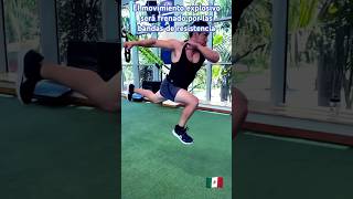 REVIENTA 🔥piernas 🦵 usando el GOFLO para hacer desplantes pliometricos de potencia fitness gym [upl. by Susejedesoj]