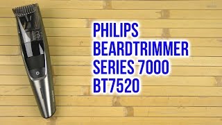 Распаковка PHILIPS Beardtrimmer Series 7000 BT7520 [upl. by Goltz]