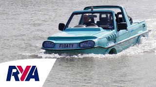 Amphibious Car Boat Tour  Driving on land and sea  with Tim Dutton [upl. by Ikoek]