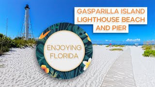 Exploring Gasparilla Island Lighthouse Beach amp Pier in Florida [upl. by Farlie]