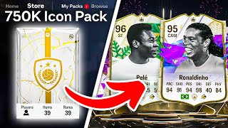 750K ICON PACKS amp LEVEL 40 ICON PICKS 😳 FC 24 Ultimate Team [upl. by Tay]