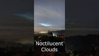 Rocket Launch Creates Rare Noctilucent Clouds in Skies Of California [upl. by Attenaej]