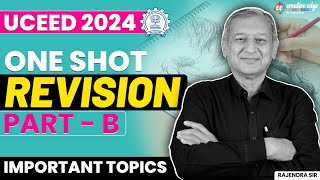 UCEED 2024 PartB OneShot Revision  UCEED 2024 Most Important Topics  CreativeEdge [upl. by Adlig]