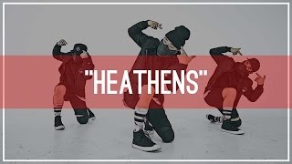 twenty one pilots quotHeathensquot Choreography by Mike Song  KINJAZ [upl. by Gladdy]