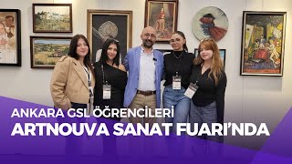 Ankara Güzel Sanatlar Lisesi Öğrencileri  ArtNova Sanat Fuarı [upl. by Laenej]