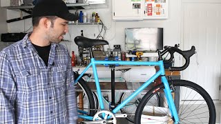 Kent Ridgeland to gravel bike conversion build [upl. by Lisetta605]