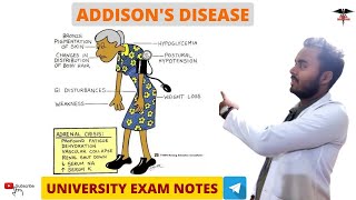 Addisons Disease  Endocrine Physiology [upl. by Flory]