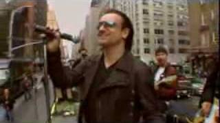 U2 Surprise Concert NEW YORKflv [upl. by Yanffit]