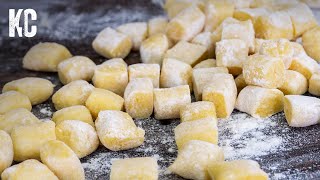 POTATO GNOCCHI Thats PERFECTLY TENDER Every Time [upl. by Geehan]