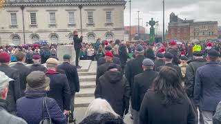 Remembrance Sunday Rochdale Cenotaph 12 November 2023 [upl. by Emily148]