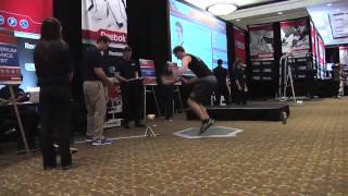 Prospect Sam Bennett 2014 NHL Combine [upl. by Lletnom]