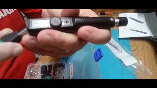 Quicko T75 portable soldering iron [upl. by Nonnad]