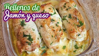 Cómo hacer Rollitos de pollo de jamón y queso  El Dulce Paladar [upl. by Aicenav332]