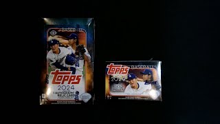 2024 Topps Baseball Update Series Hobby and Value Box opening Part 2 of 2 Two d Autos Pulled [upl. by Dnaltroc]