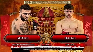 COLOSSEUM II Fight Pavlos Missias vs Petros Skafias [upl. by Leftwich508]