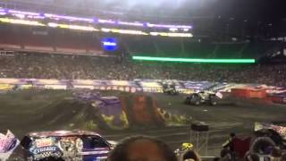 Monster Jam Gillette Stadium 62114 [upl. by Annekcm]