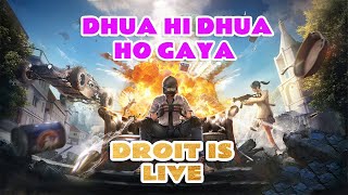 DHUA HI DHUA HEY CHARON TARAF  DROIT GAMING  BGMI LIVE  bgmilive [upl. by Hedveh395]