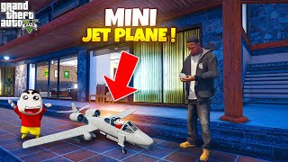 Franklin amp Shin Chan Buy Mini RC Jet Plane in Gta 5 in Telugu [upl. by Lubow]