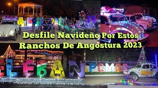 Recorrido Navideño Por Las Rancherias De Angostura🥳🥳 [upl. by Ayotahc]