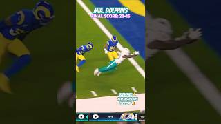 MNF Dolphins vs Rams 111124 NFL Highlights shorts nfl highlights [upl. by Bard]