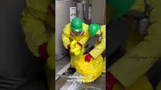 Ammonia leakage safety drill [upl. by Belayneh]