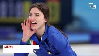 Pechino 2022 Italia oro nel curling chi sono Stefania Constantini e Amos Mosaner [upl. by Burl]