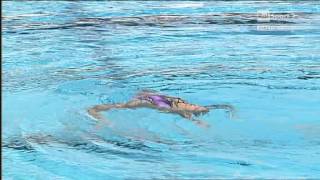 Nuoto Sincronizzato  Campionato Italiano Assoluto 2014  Finale Solo Laila Huric [upl. by Sueaddaht25]