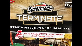 How to fix Spectraside Terminate termite bait traps false positive [upl. by Eimmij]