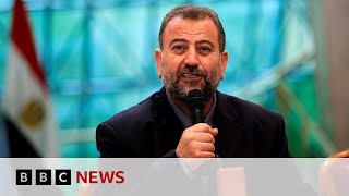 Hamas says its deputy leader Saleh alArouri killed in blast in Lebanon  BBC News [upl. by Corkhill631]