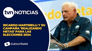 Ricardo Martinelli lanza campaña de Realizando Metas [upl. by Anomar]