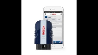 BOSCH 1050 OBD2 II Smartphone Bluetooth Code Reader IOS amp Android App [upl. by Mohammed]