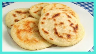 DELICIOSAS AREPAS DE MAÍZ CON QUESO SUPER FÁCILESLOS ROLES DE EDY [upl. by Massey]