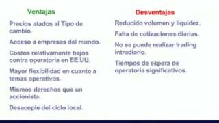 CEDEARs Una oportunidad para despegarse de la coyuntura local [upl. by Nonnaer708]