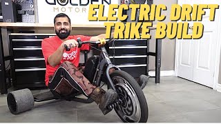 Converting a Triad Drift Trike to Motorized Electric [upl. by Lakin]