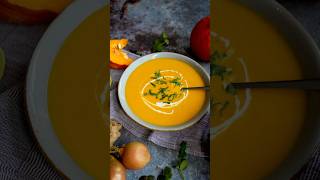 Die vielleicht leckerste Kürbissuppe der Welt 🎃 kürbissuppe [upl. by Sumaes]