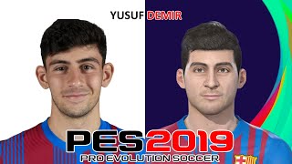 YUSUF DEMIR  PES 201920202021  FACE BUILD amp STATS [upl. by Letnuhs136]