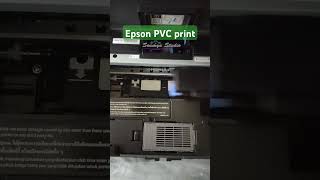 Epson pvc print ytshorts epson pvcprinting soumyastudio printing tech [upl. by Giana19]