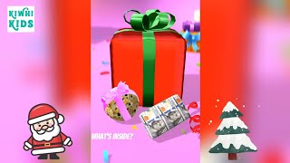 Kids Opening Gifts Gameplay Sensory Fun for The Holidays 🎁 [upl. by Ponce]